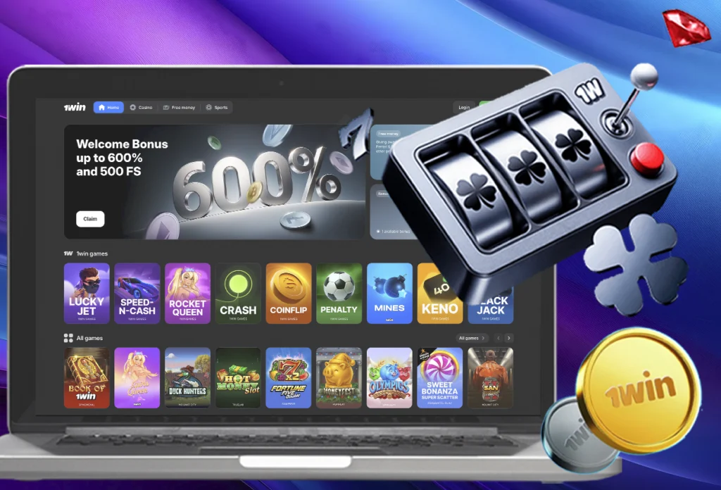 Online casino games 1win in India
